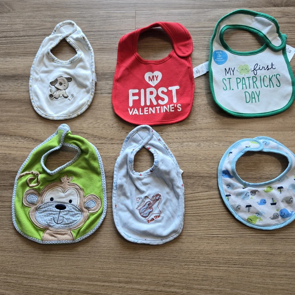 Assorted Baby Bibs - Multicolor Kids Accessories